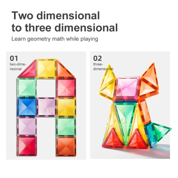 Mideer Colorful Magnetic Tiles