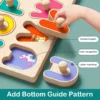 NIKO ABC Alphabet Wooden Puzzle Board
