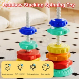 my-11134207-7rasc-m9nvk5vk384lbf.webp Rainbow Stacking Spinning Tower Toy