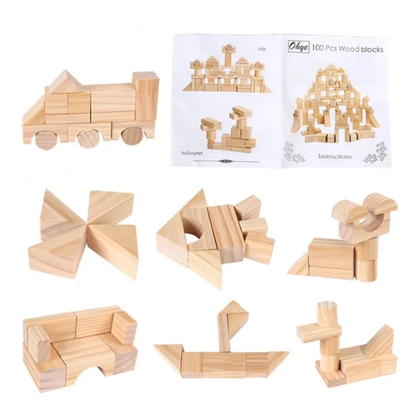 Baby Large Wooden Building Blocks