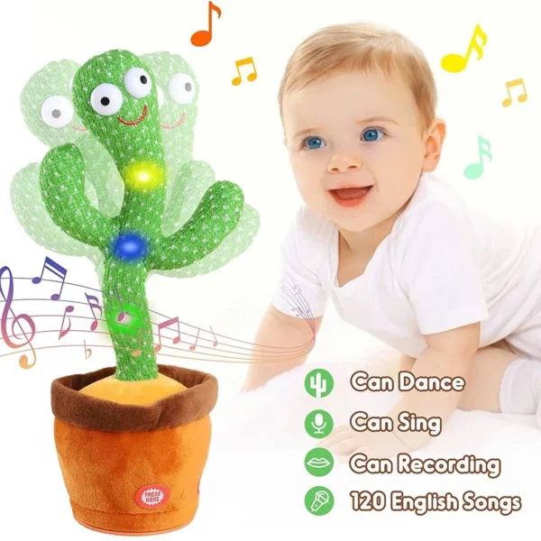 Dancing Talking Cactus Plush Toy