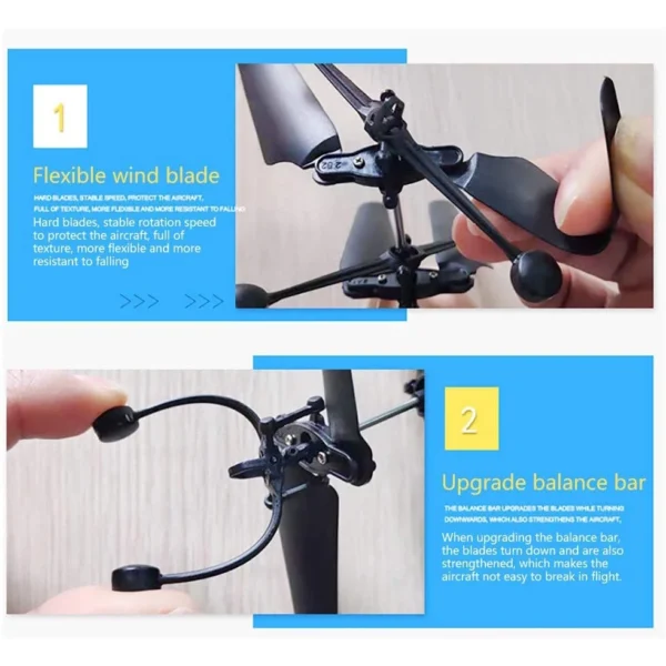 Sensor Induction Flying Helicopter Toy