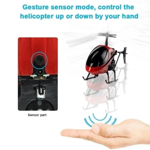 Sensor Induction Flying Helicopter Toy