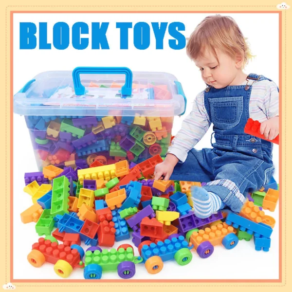 260pcs Kids Building Block Toys