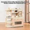 sg-11134201-7rdvl-mbyxq8r7zlco67.webp Pink Coffee Machine Kitchen Play Set