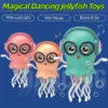 Random Dancing Jellyfish Toy with Light Music