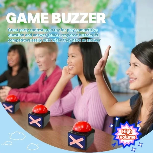 Game Response Buzzer Button